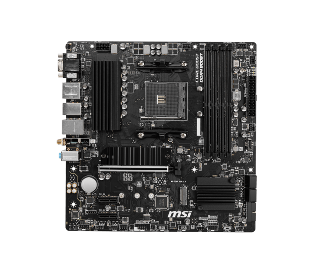 MSI Płyta główna B550M PRO-VDH WIFI AM4 4DDR4 HDMI/DP/VGA M.2 mATX - 572284 - zdjęcie 3